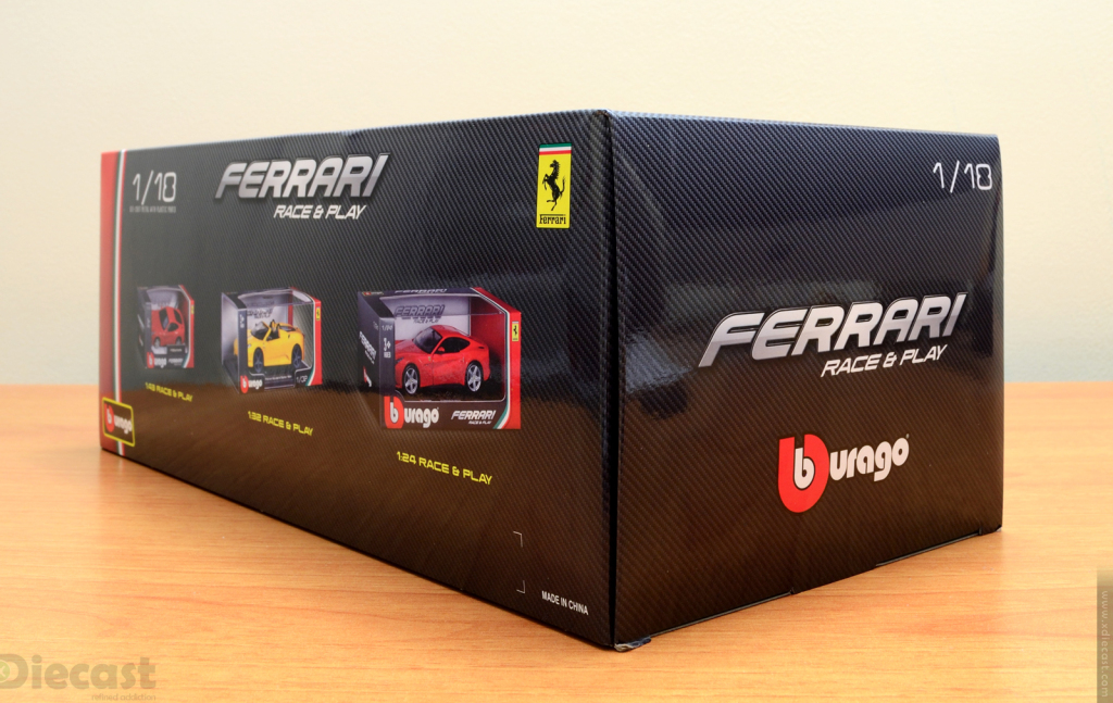 Bburago 1:18 Ferrari F50 Race and Play Package - Left Side