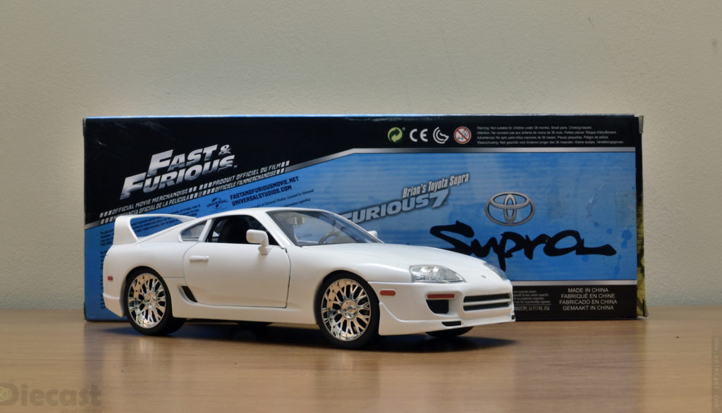 Jada 1:18 Brians Toyota Supra - Unboxed