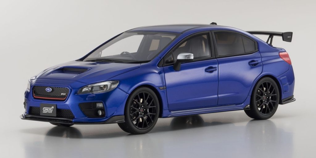 1:18 Kyosho Samurai Subaru STI S207 NBR Challenge Package - Blue