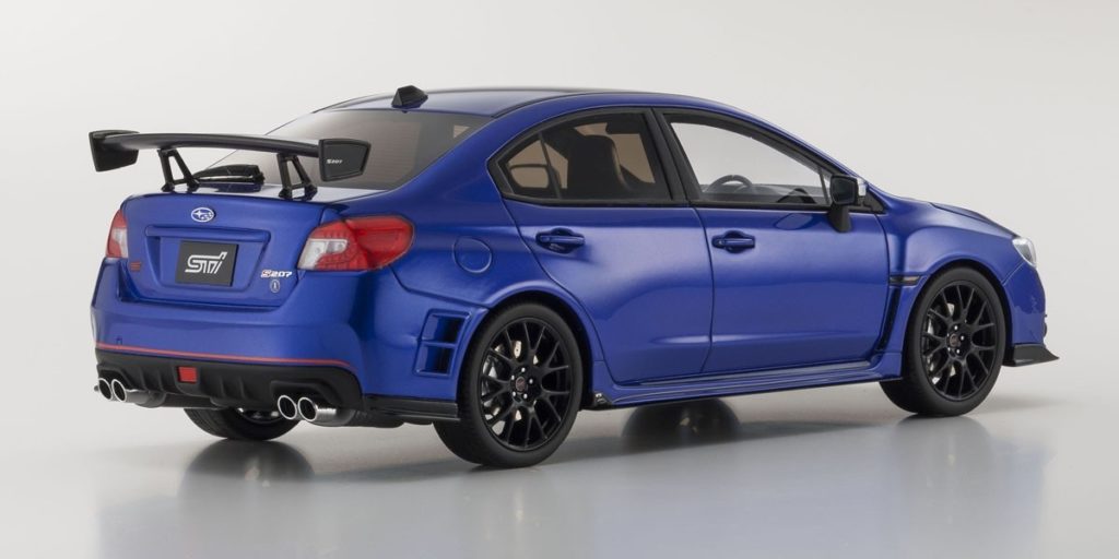 1:18 Kyosho Samurai Subaru STI S207 NBR Challenge Package - Blue