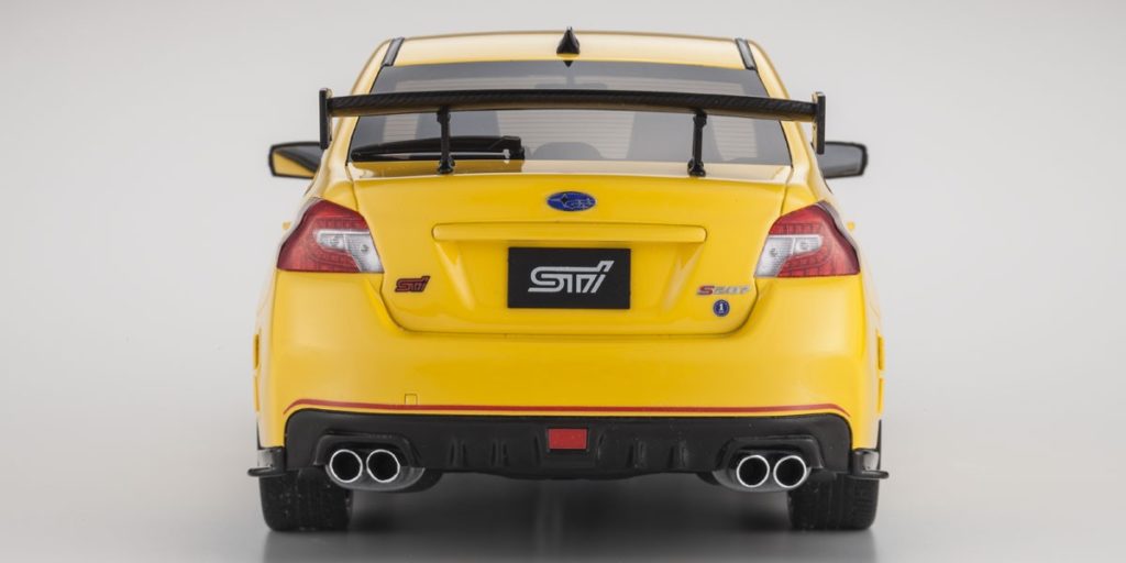 1:18 Kyosho Samurai Subaru STI S207 NBR Challenge Package - Rear