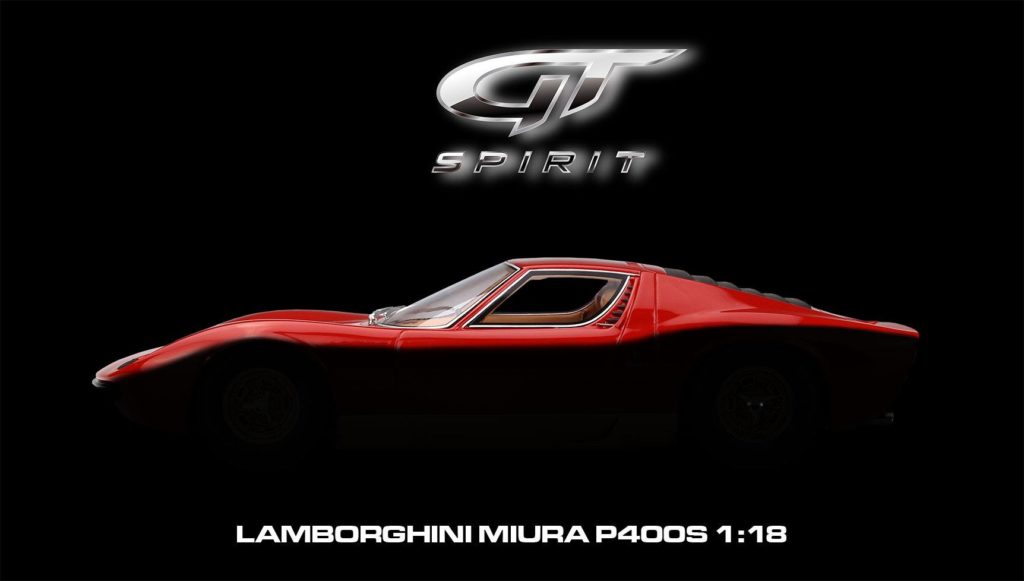 GT Spirit Lamborghini Miura P400s 1:18 Coming Soon