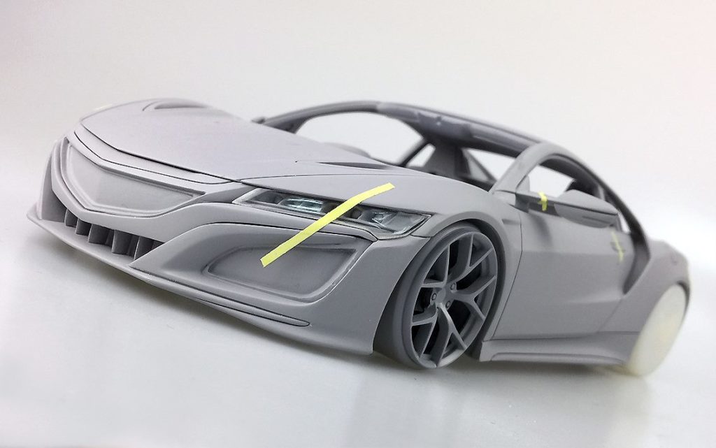 OneModel Prototype 1:18 2017 Honda Acura  NSX - Front