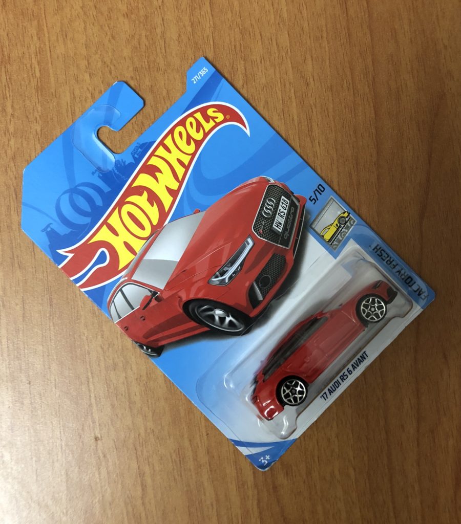 Hotwheels Audi RS6 Avant 2017