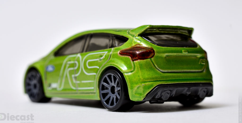 Hotwheels Ford Focus RS - Rear