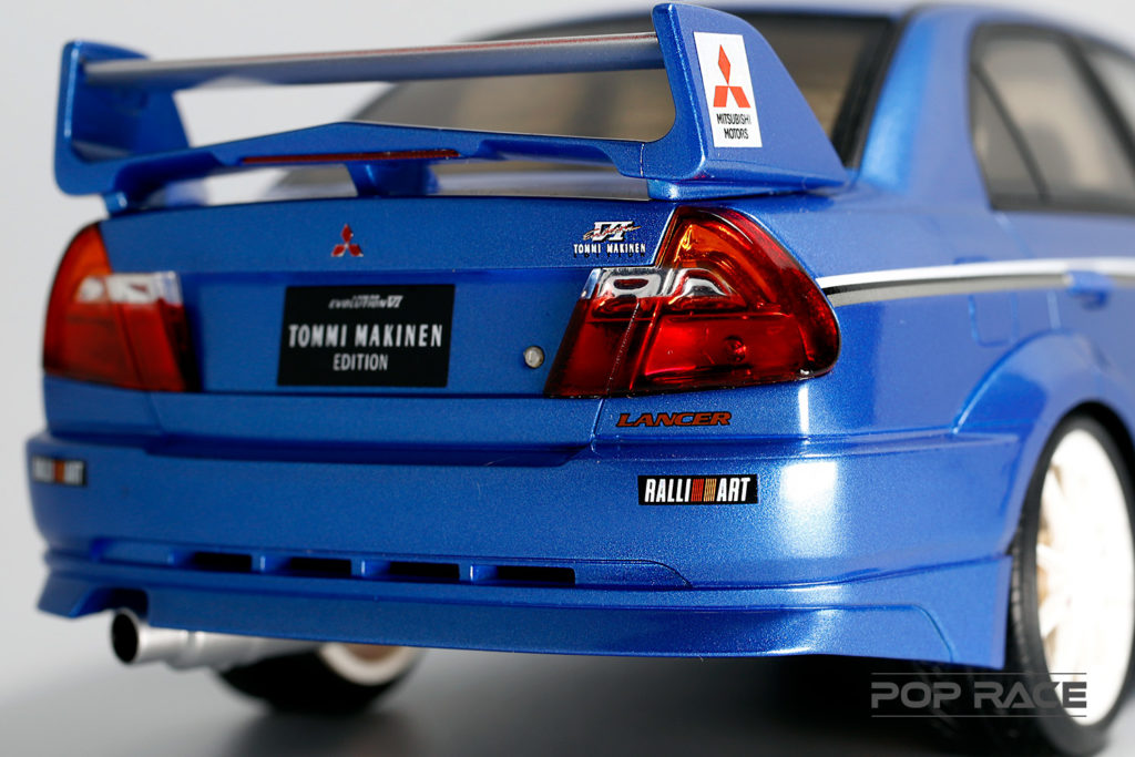 PopRace 1:18 Mitsubishi Lancer Evo6 Tommi Makinen - Blue