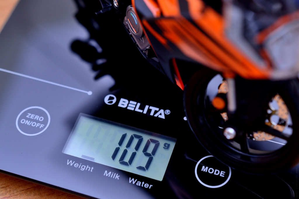 Maisto 1:12 - KTM RC390 - Weight